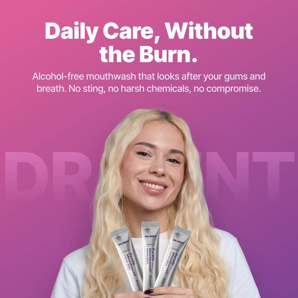 Dr Dent Violet Color-Correcting Mouth Rinse - image 2