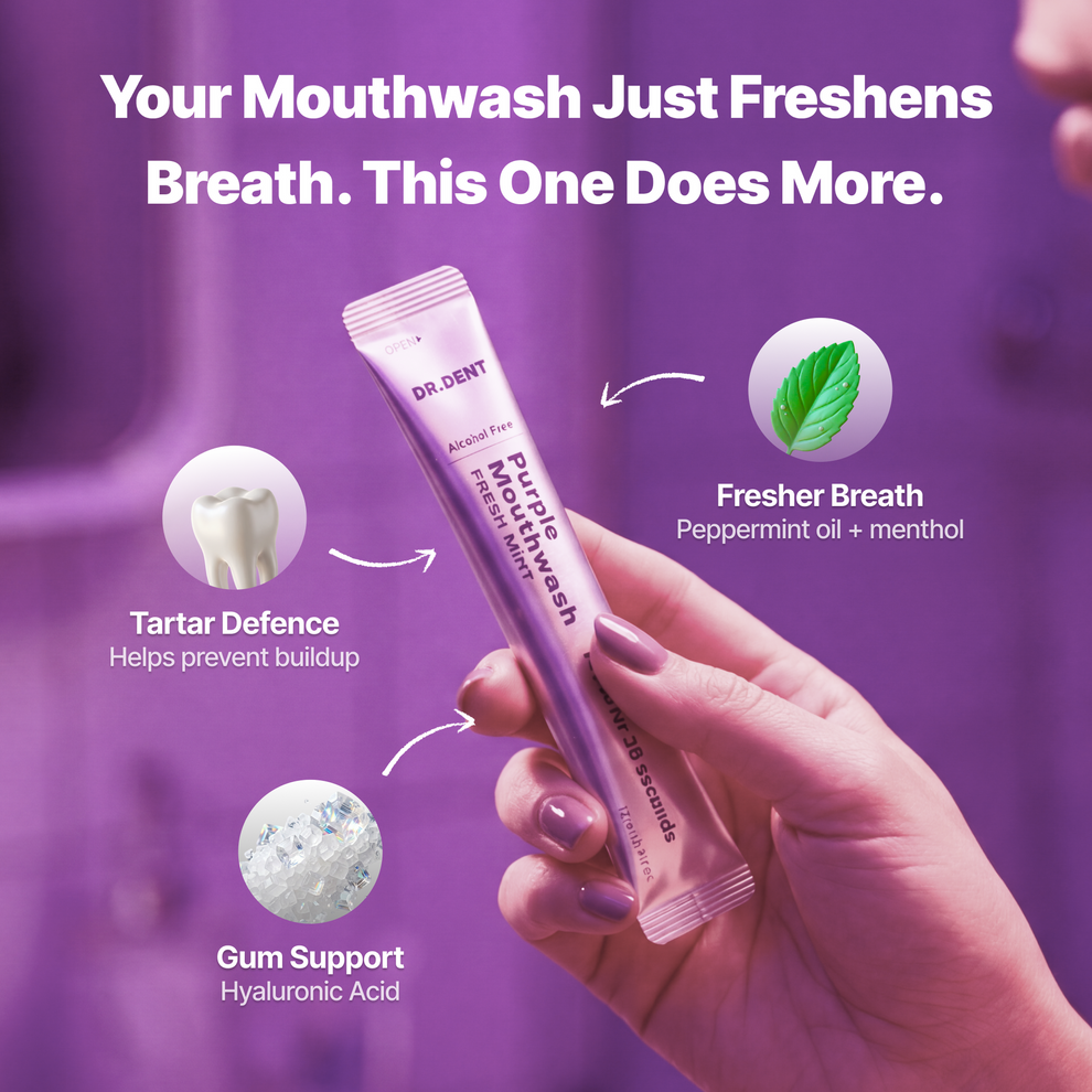 Dr Dent Violet Color-Correcting Mouth Rinse - image 5