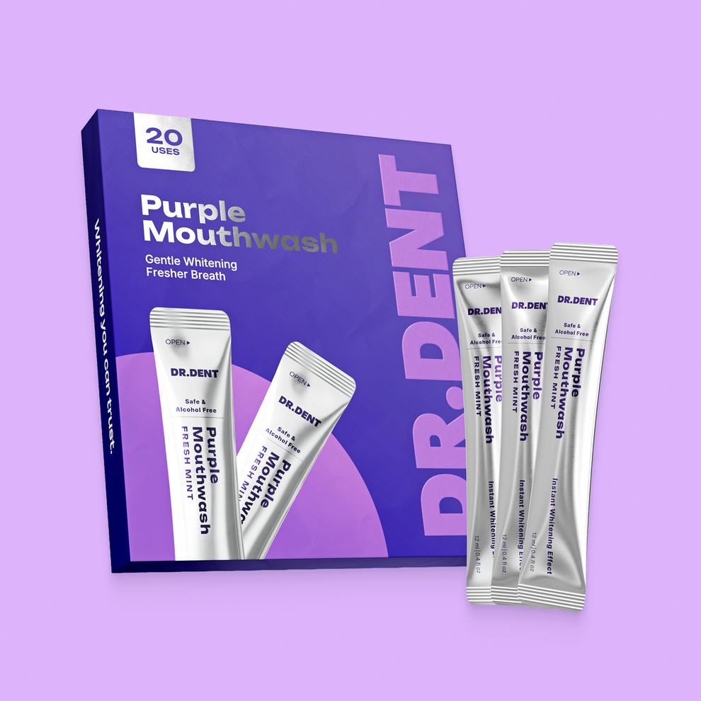 Dr Dent Violet Color-Correcting Mouth Rinse - image 3